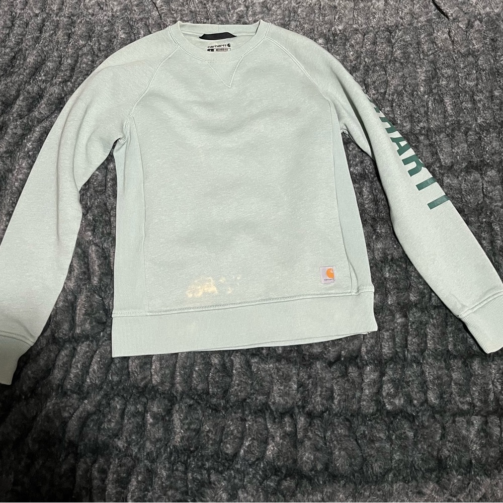 Carhartt women’s Mint Crewneck Sweater